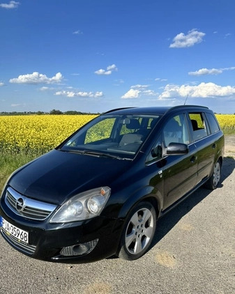 Opel Zafira cena 16555 przebieg: 244000, rok produkcji 2010 z Jarocin małe 106